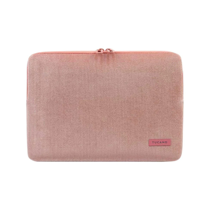 Tucano Velluto Second Skin For MacBook Pro 14" - Pink -  حقيبة حاسوب